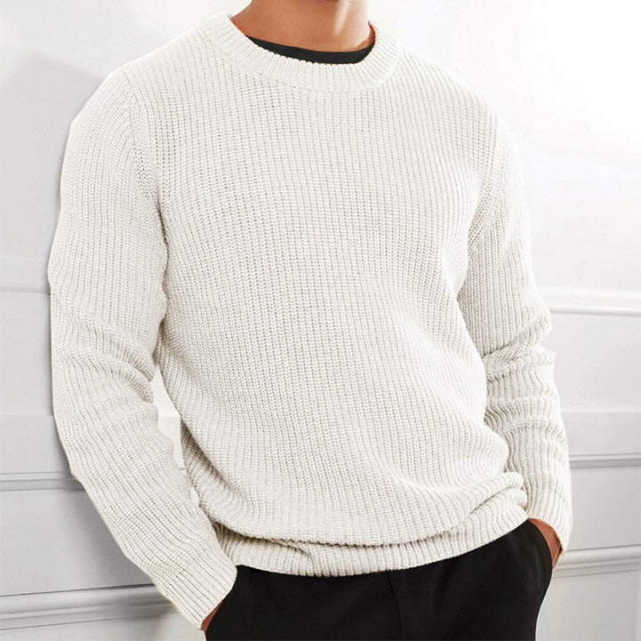 Zahir | Pull en maille basique pour le printemps pour homme