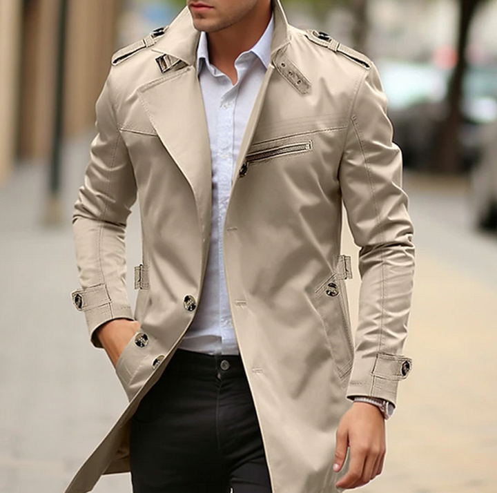 Tavin | Trench-coat élégant d'automne pour hommes