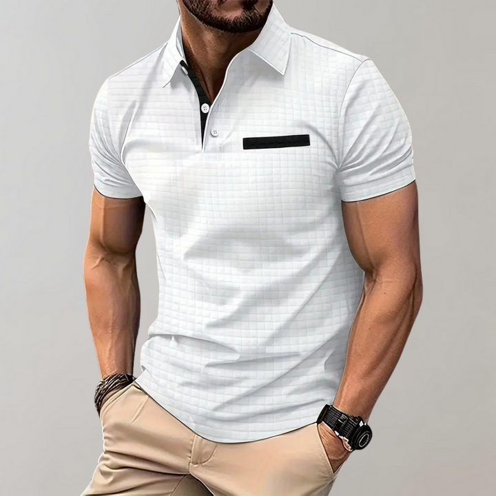 Frank | Polo polyvalent en tissu confortable pour hommes