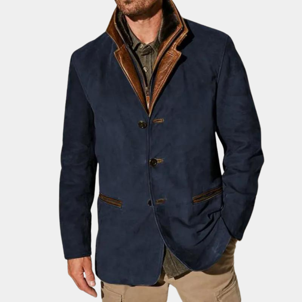 Matias | Blazer de Luxe Intemporel avec Coupe Tailleur pour Hommes