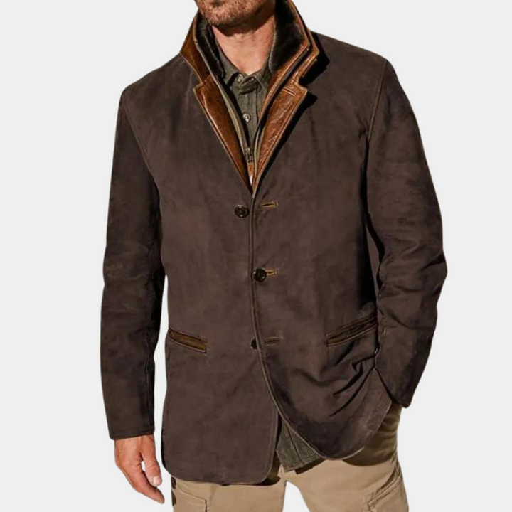 Matias | Blazer de Luxe Intemporel avec Coupe Tailleur pour Hommes