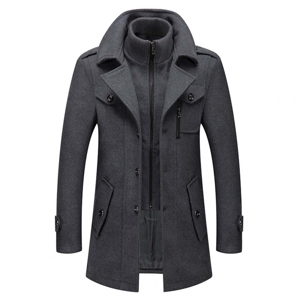 Malcolm | Manteau d'hiver à deux pièces pour hommes