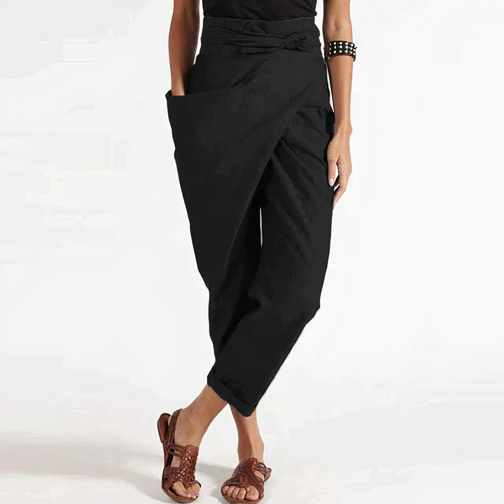 Marjolaine | Pantalon cache-cœur pour femme