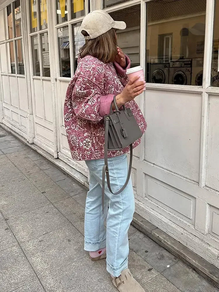 Dorian | Veste fleurie élégante pour femme | Printemps