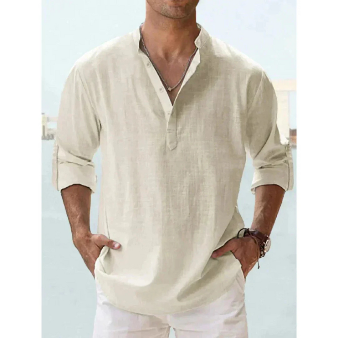 Patrice | Chemise Henley pour homme