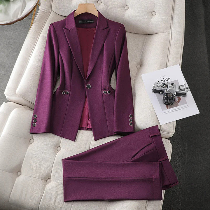 Annmarie | Ensemble élégant de blazer et pantalon pour femmes