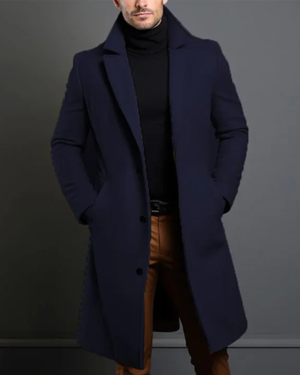 Masen | Manteau Trench à Finition Luxueuse pour Homme