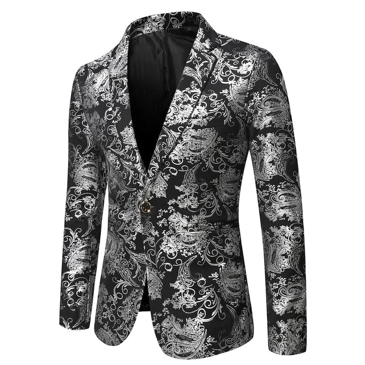 Brady | Veste Blazer Cocktail Florale pour Hommes