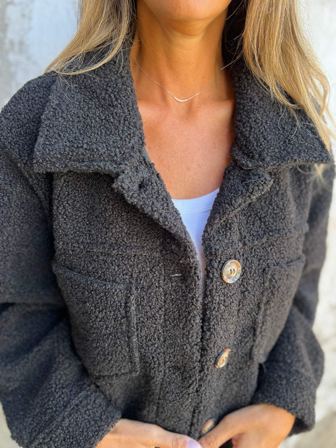Skylah | Veste Douillette en Peluche pour Femmes
