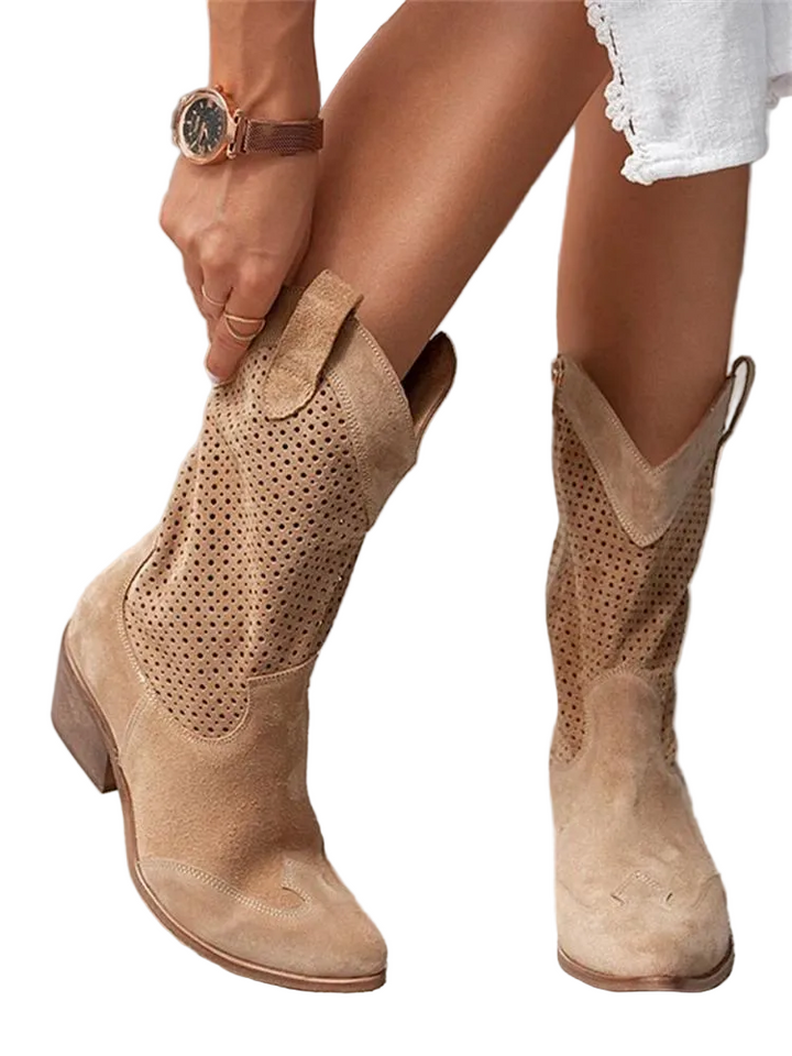 Sylvie | Bottes Western Cowgirl mi-longues