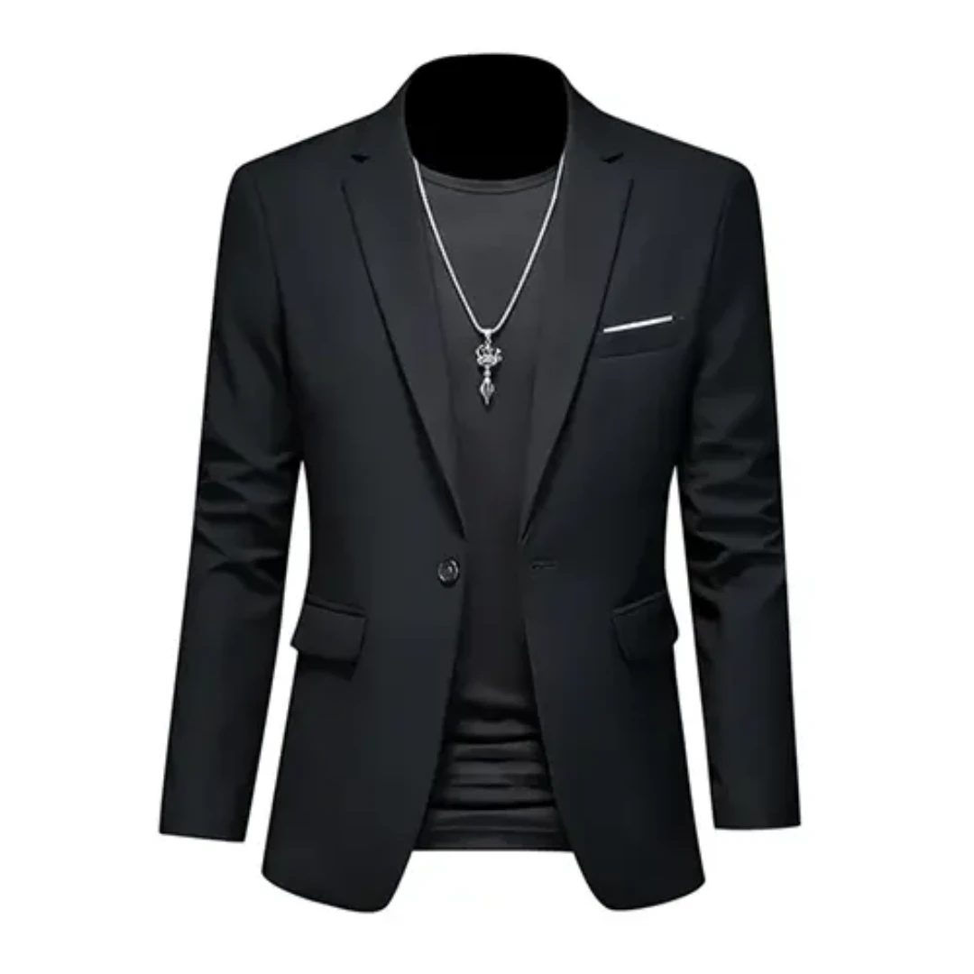 Niklaus | Manteau Blazer Classique à Manches Longues pour Homme