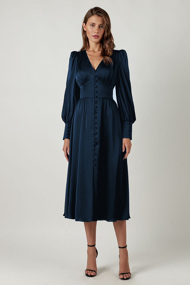 Arya | Robe élégante en satin pour femmes