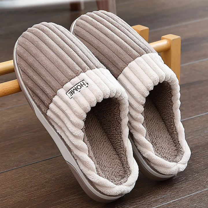 Kester | Chaussons rayés confortables pour hommes