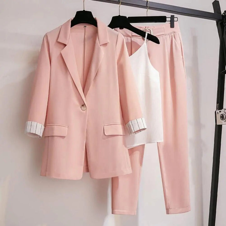 Gisele | Ensemble trois pièces pour femme avec blazer
