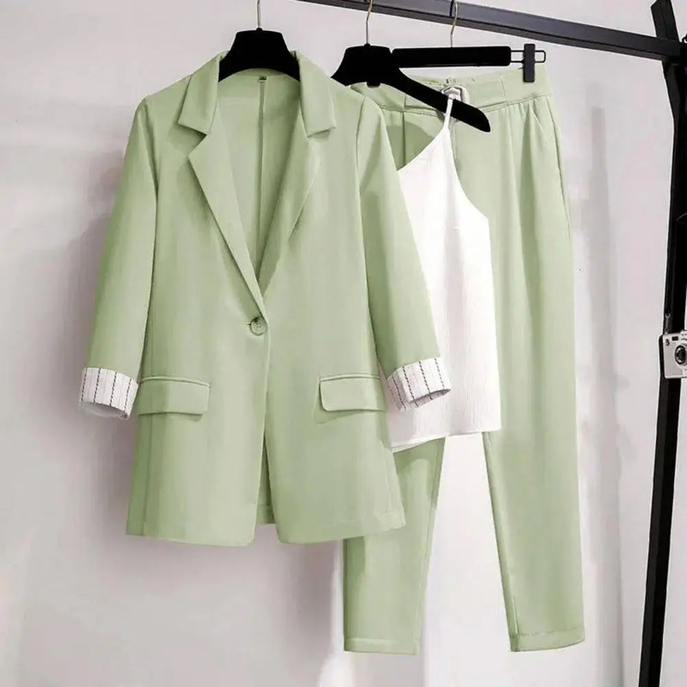 Gisele | Ensemble trois pièces pour femme avec blazer