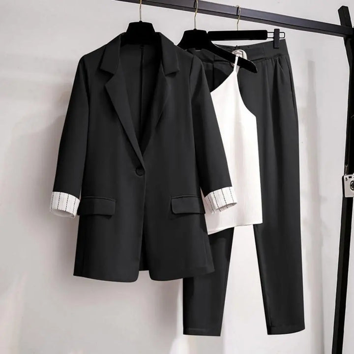 Gisele | Ensemble trois pièces pour femme avec blazer