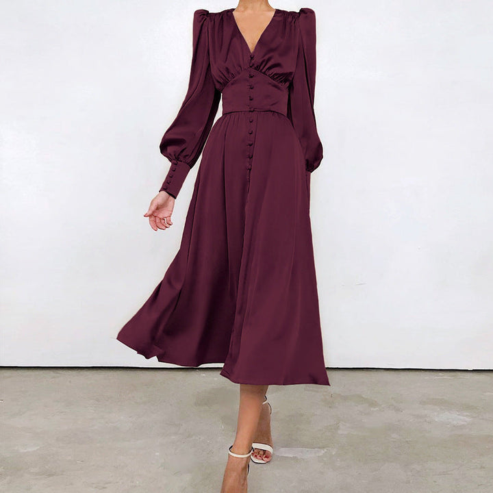 Arya | Robe élégante en satin pour femmes