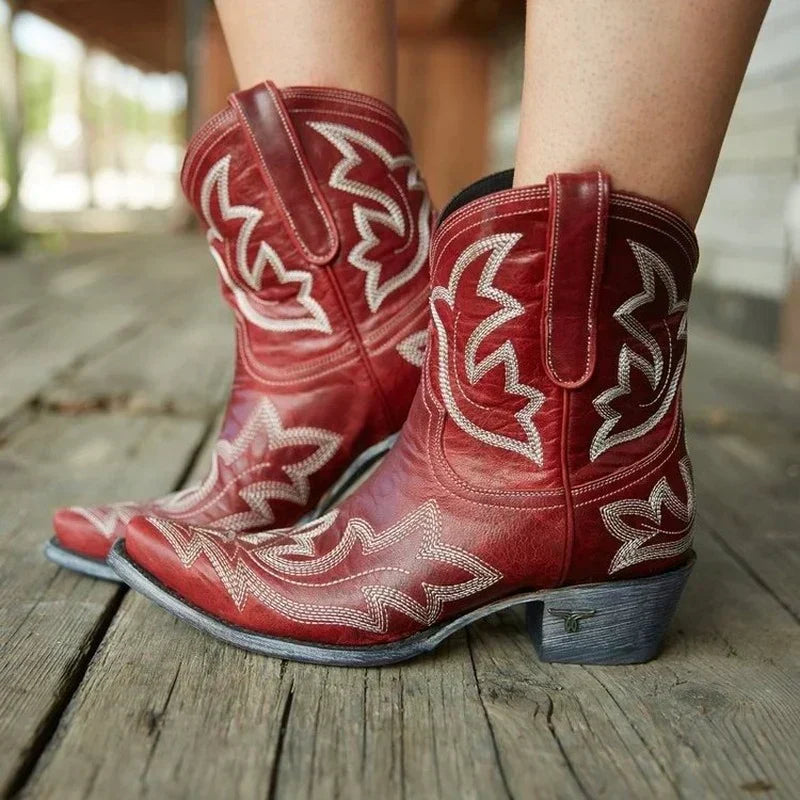 Nerissa | Bottes de cowboy brodées pour femmes