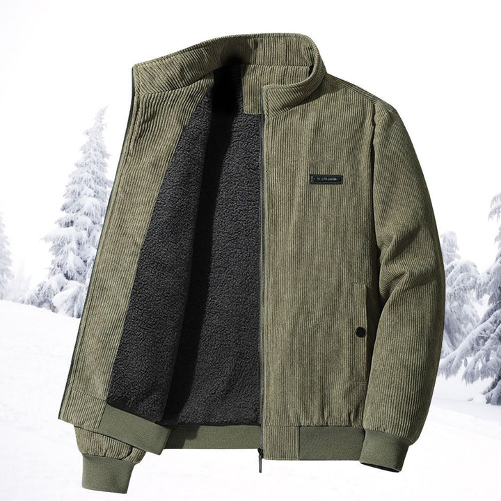 Clive | Veste de printemps en velours côtelé chaude et élégante pour homme