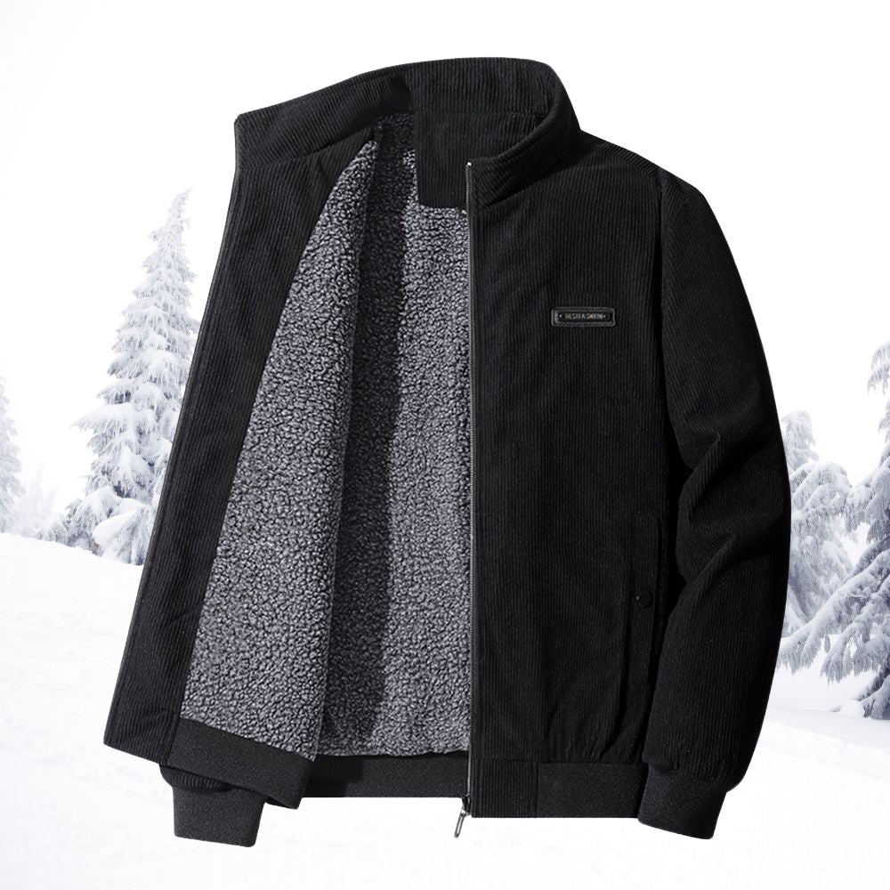 Clive | Veste de printemps en velours côtelé chaude et élégante pour homme