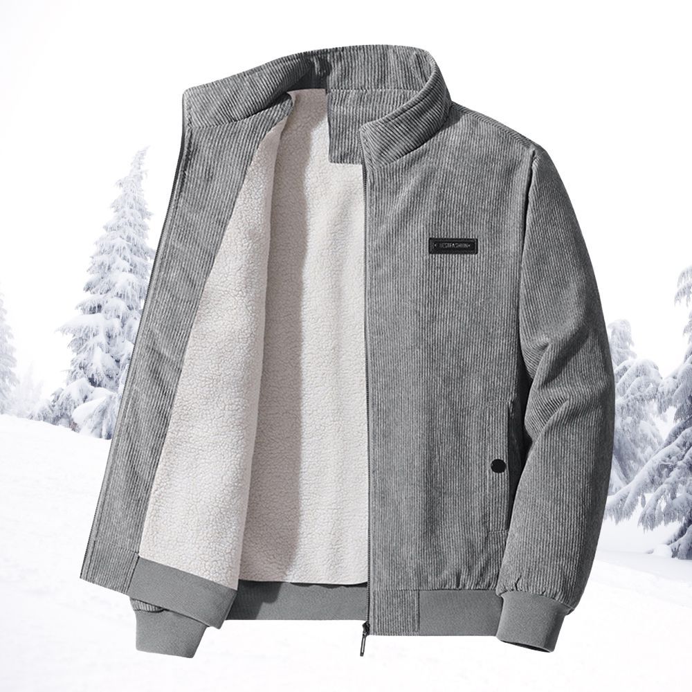 Clive | Veste de printemps en velours côtelé chaude et élégante pour homme