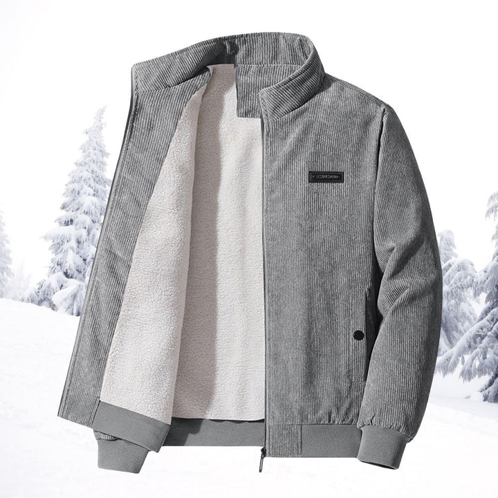 Clive | Veste de printemps en velours côtelé chaude et élégante pour homme