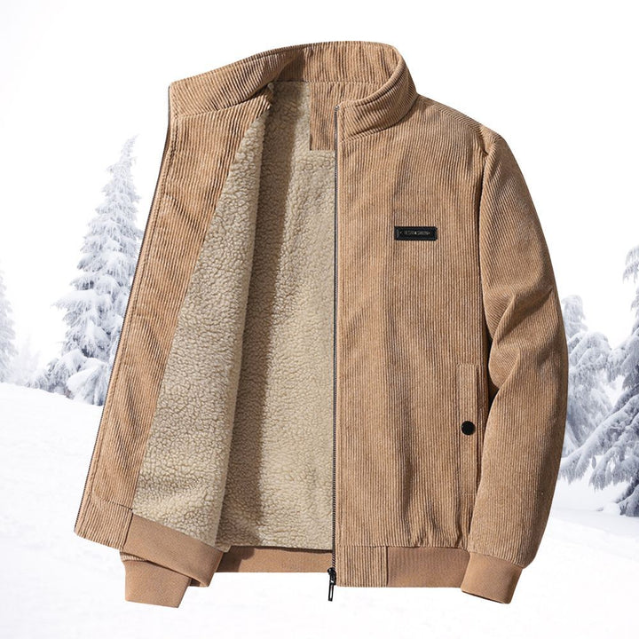 Clive | Veste de printemps en velours côtelé chaude et élégante pour homme