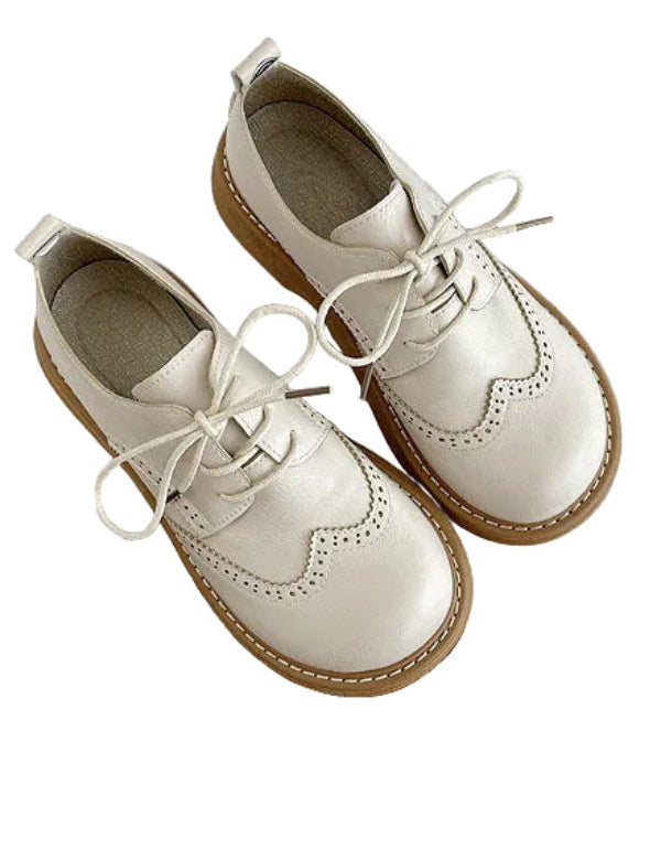 Krystal | Chaussures Oxford à Bout Carré et Large pour Femmes