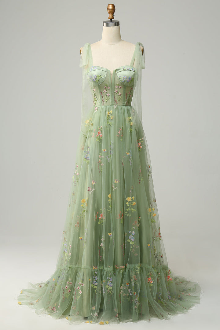 Margaux | Robe de soirée ligne A en tulle pour des occasions inoubliables pour femme