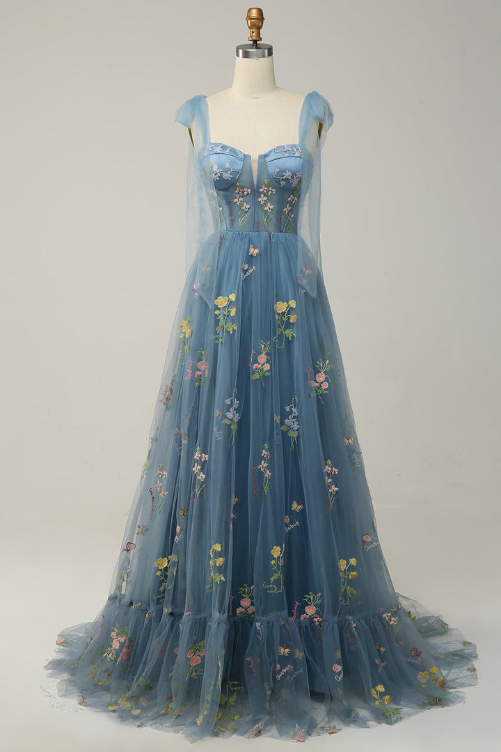 Margaux | Robe de soirée ligne A en tulle pour des occasions inoubliables pour femme