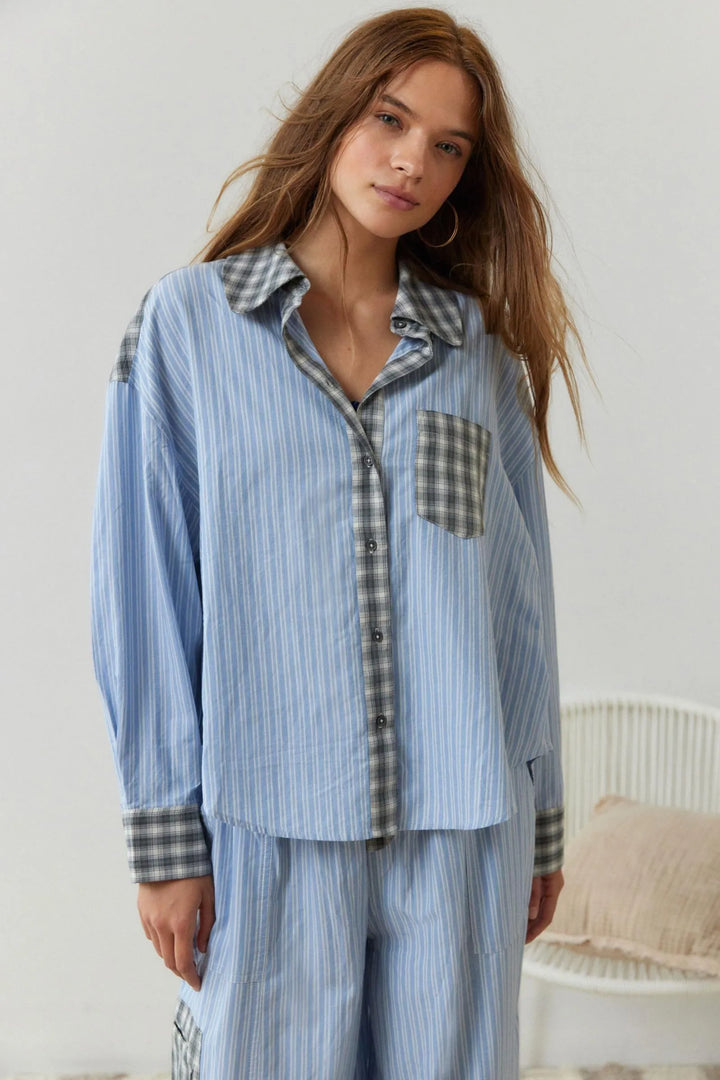 Anneliese | Ensemble Pyjama Deux Pièces en Coton Doux et Extensible pour Femme