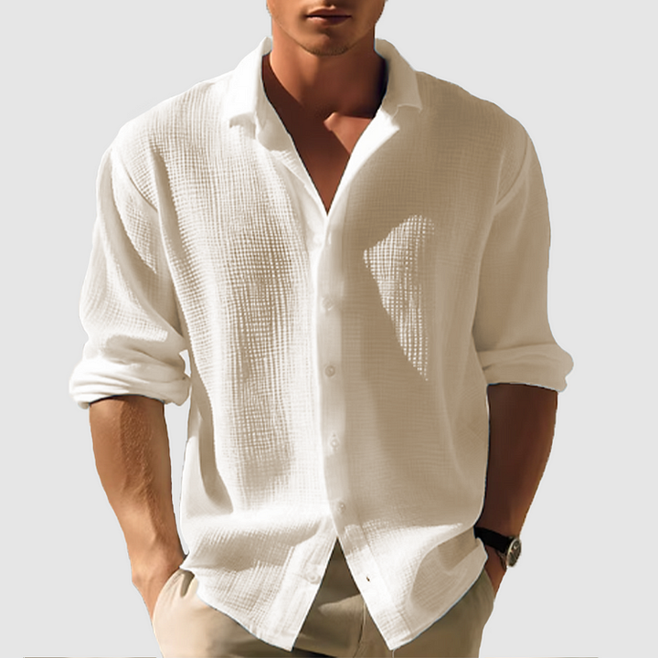 Olivier | Chemise boutonnée pour homme
