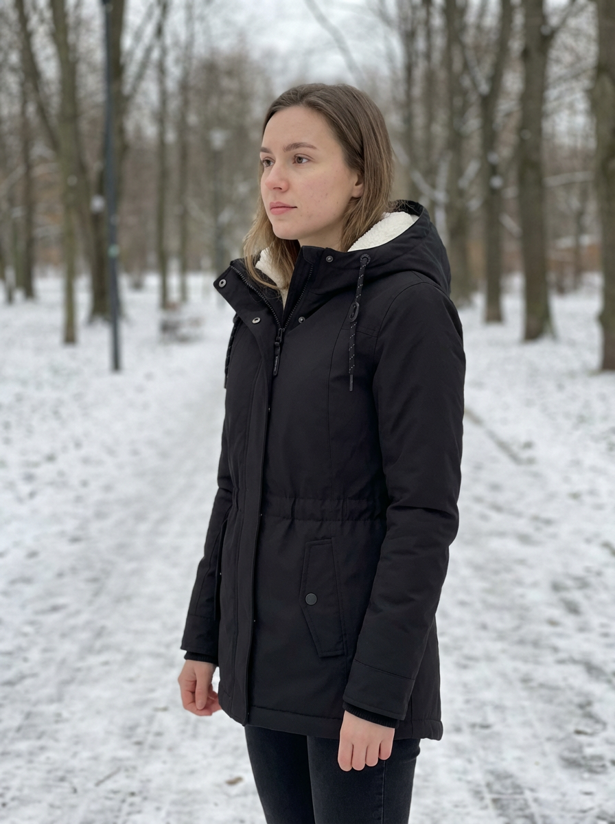 Éliane | manteau d’hiver long imperméable pour femmes, chaud et élégant