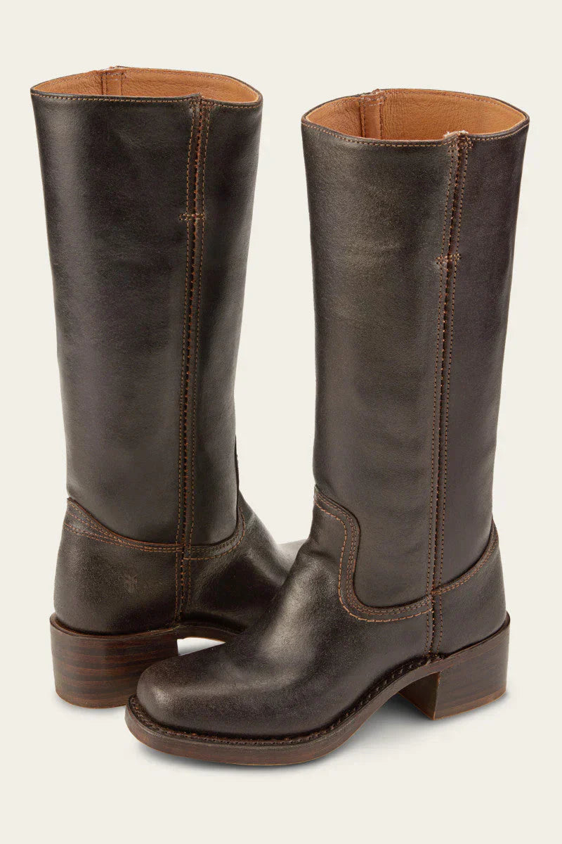 Rosamund | Bottes hautes structurées pour femmes