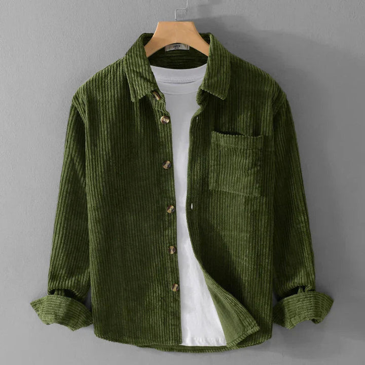 Sione | Veste Velours Côtelé Printemps Confort Homme