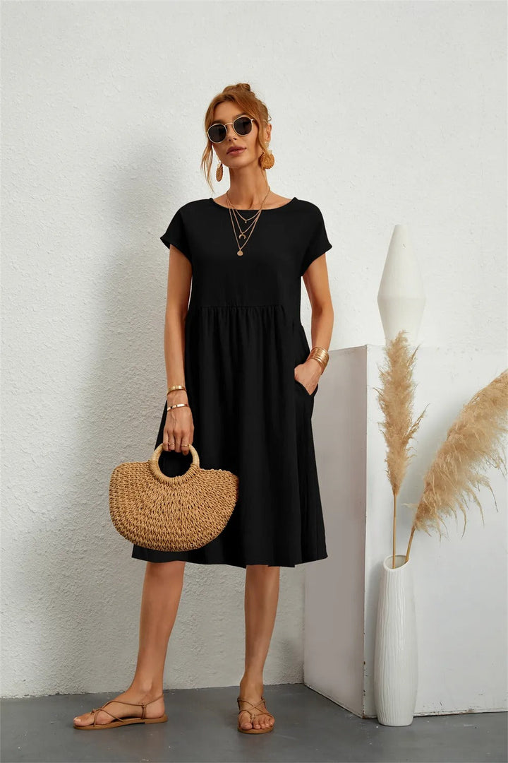 Natalee | Robe Élégante à Silhouette Raffinée pour Femme