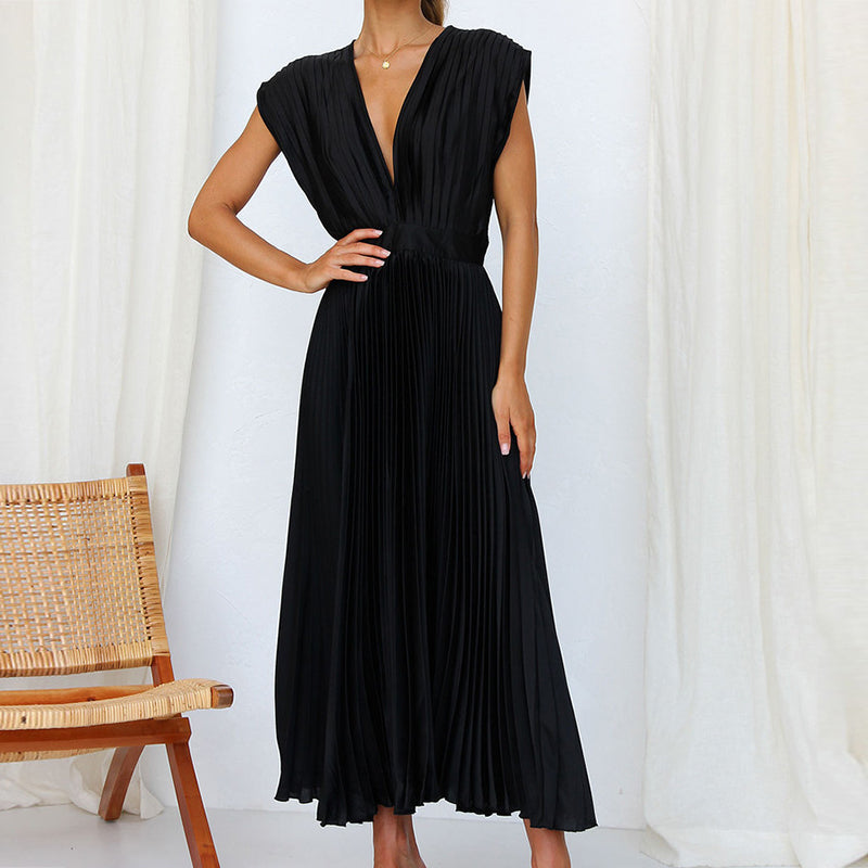 Rachel | Robe Chic Midi pour Invitée de Mariage Femme