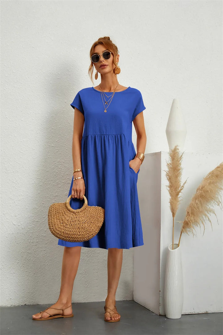 Natalee | Robe Élégante à Silhouette Raffinée pour Femme
