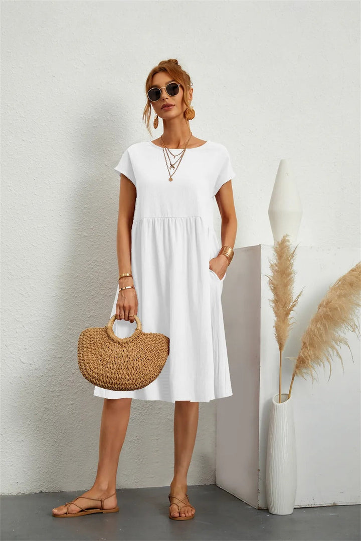 Natalee | Robe Élégante à Silhouette Raffinée pour Femme