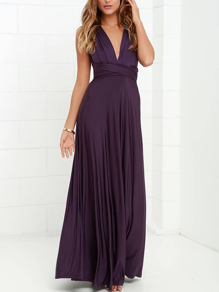 Novah | Robe de soirée maxi à silhouette élégante pour femme