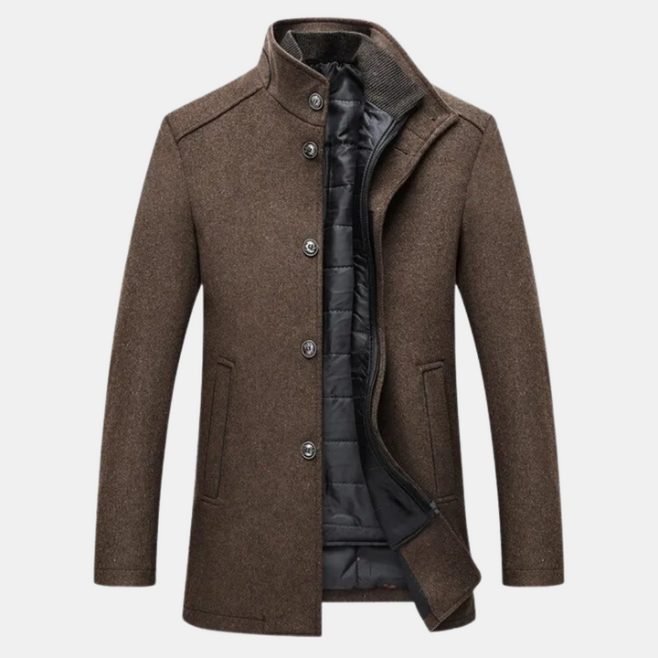 Horacio | Trench-coat élégant à coupe classique pour homme
