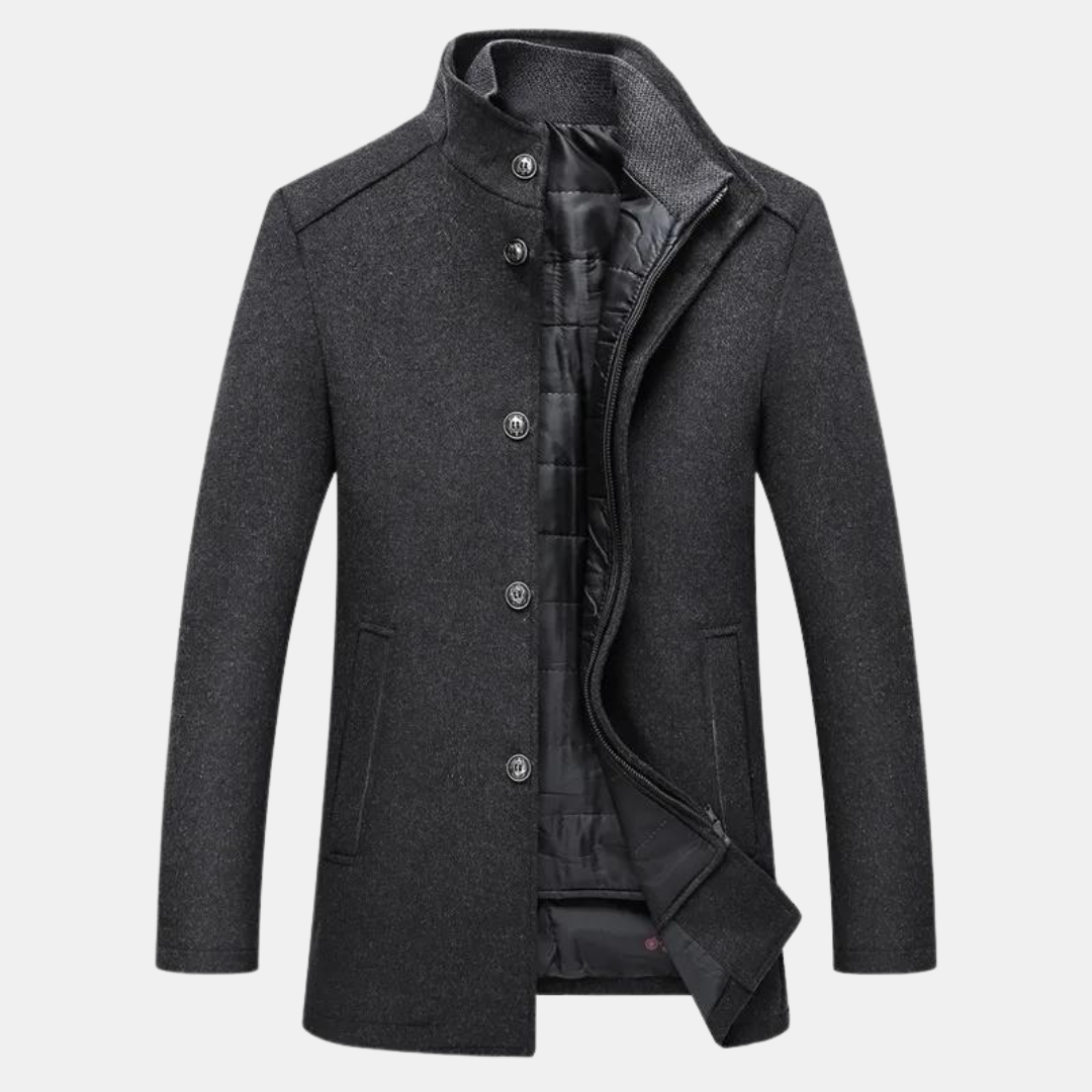 Horacio | Trench-coat élégant à coupe classique pour homme