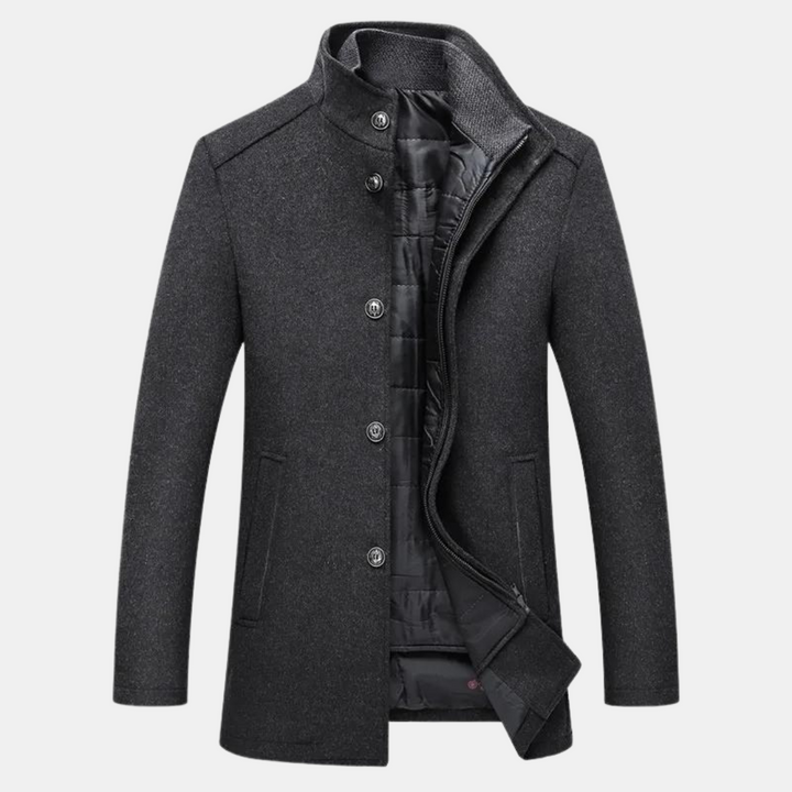 Horacio | Trench-coat élégant à coupe classique pour homme