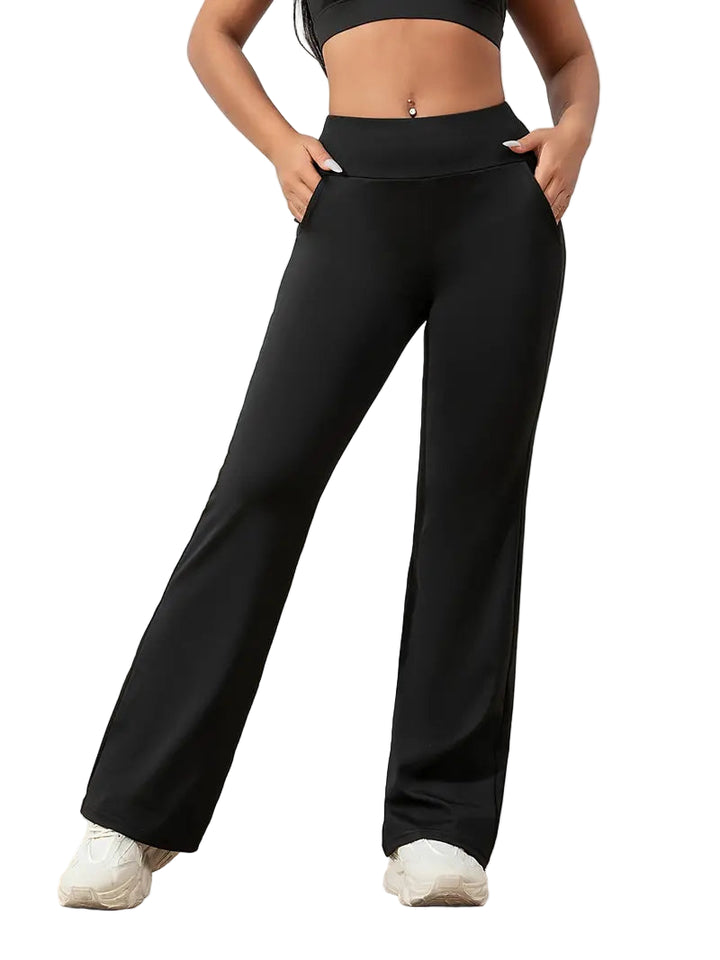 Nathalie | Pantalon de yoga femme | Taille haute gainante | Tissu doux et respirant