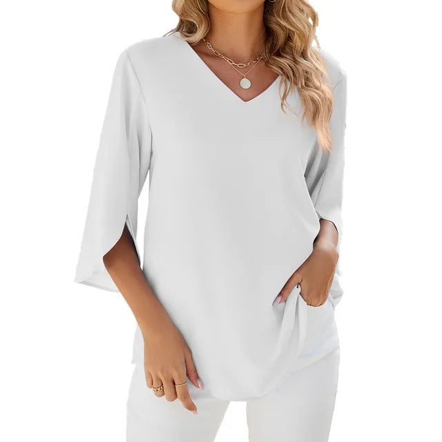 Arlet | Pull Élégante et Douce à Col en V pour Femme
