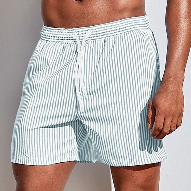 Azlan | Short de Bain Classique et Élégant à Rayures pour Homme