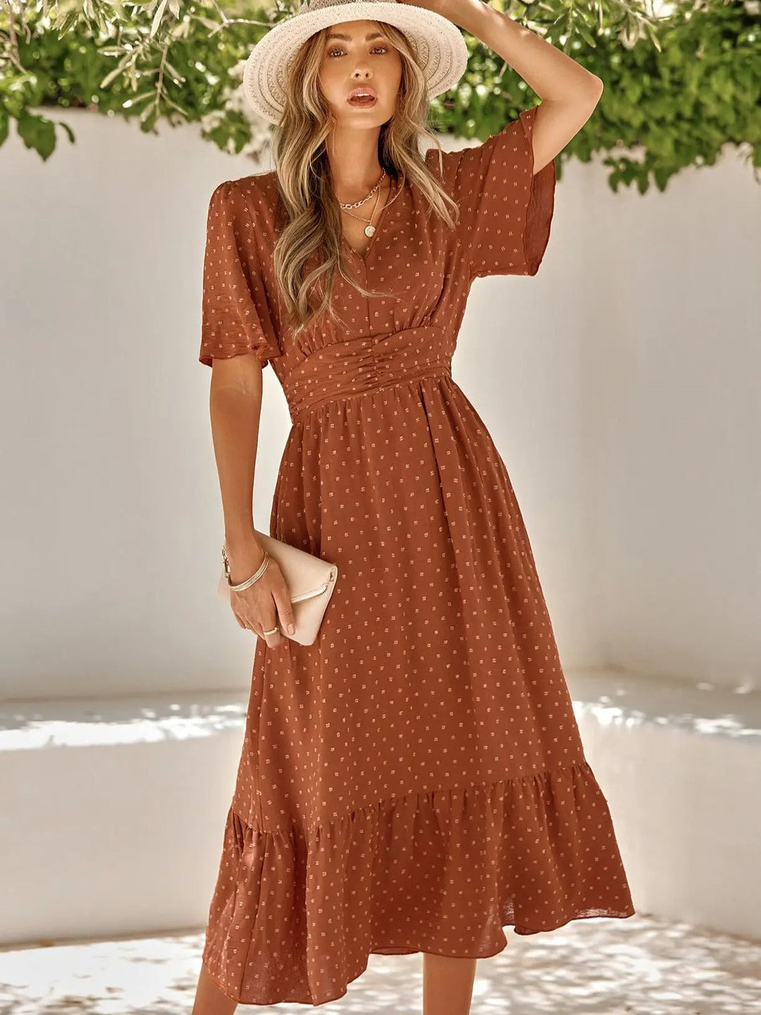 Remi | Robe Maxi Bohème à Silhouette Flottante pour Femme