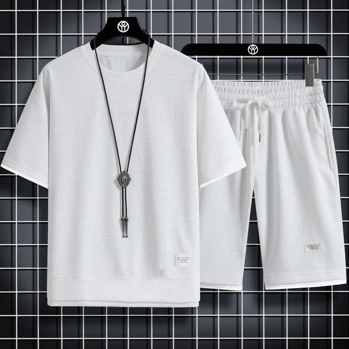 Florian | Ensemble Décontracté Chemise & Shorts pour Homme