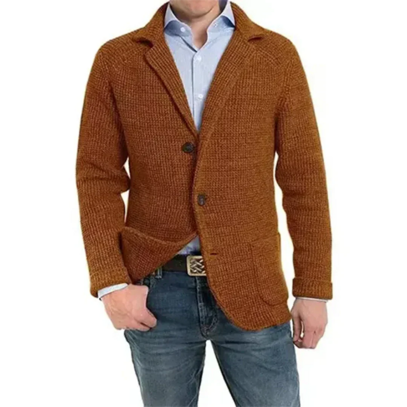 Derek | Gilet tricoté confortable pour homme