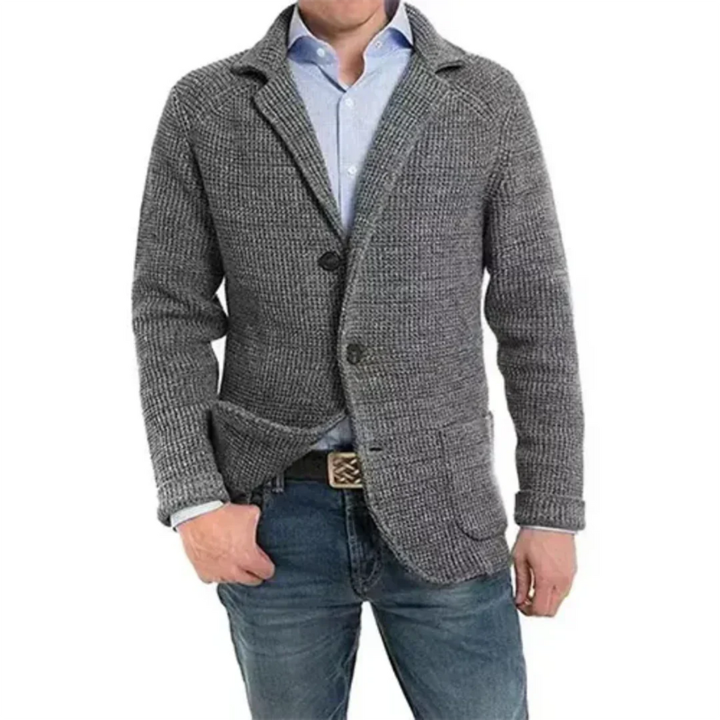 Derek | Gilet tricoté confortable pour homme